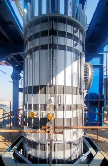 Cylindrical Graphite Equipment in Purified Phosphoric Acid